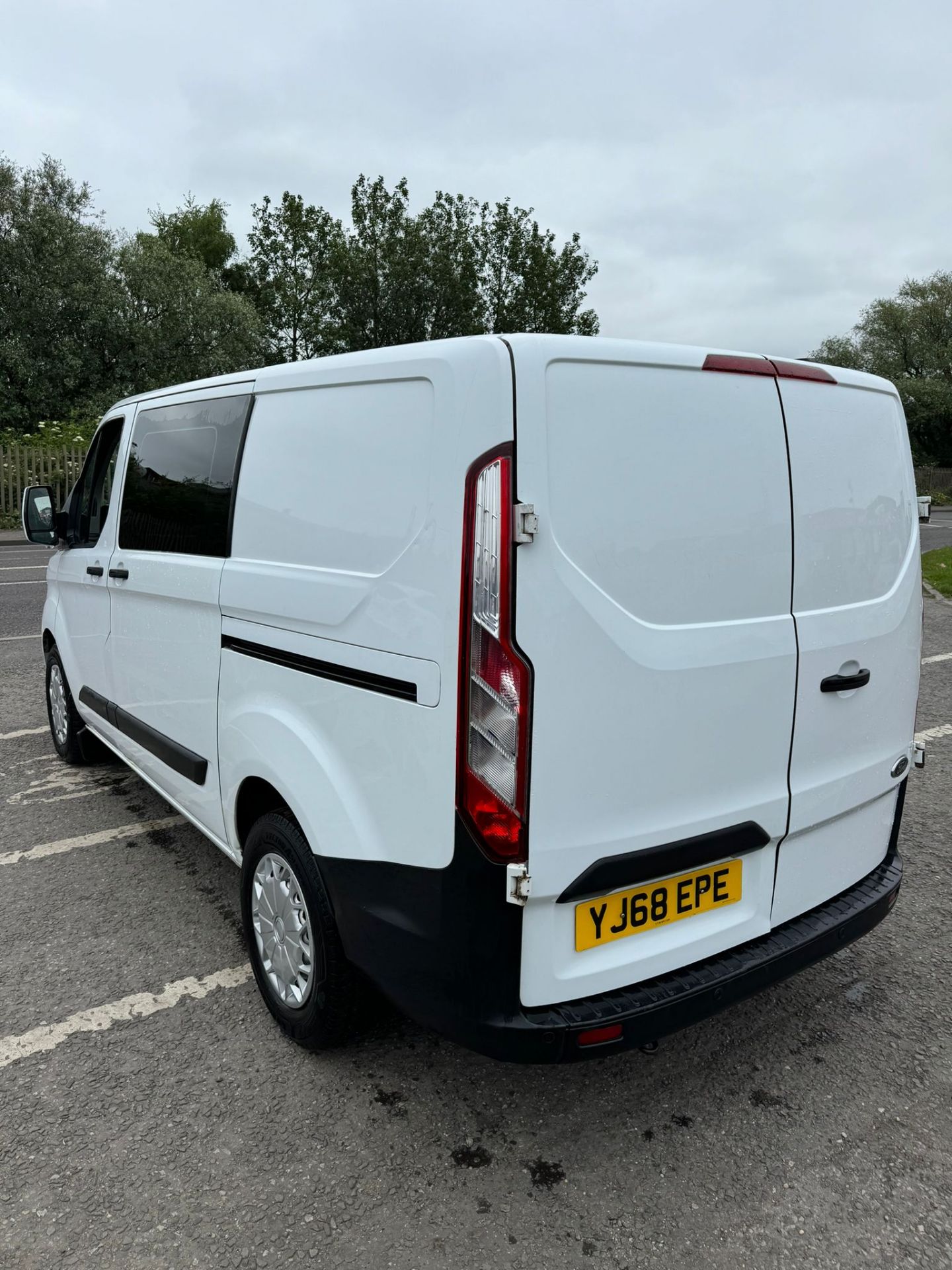 2018 68 FORD TRANSIT CUSTOM PANEL VAN - 94K MILES - EX POLICE - AIR CON - TWIN SIDE DOORS - Image 12 of 13