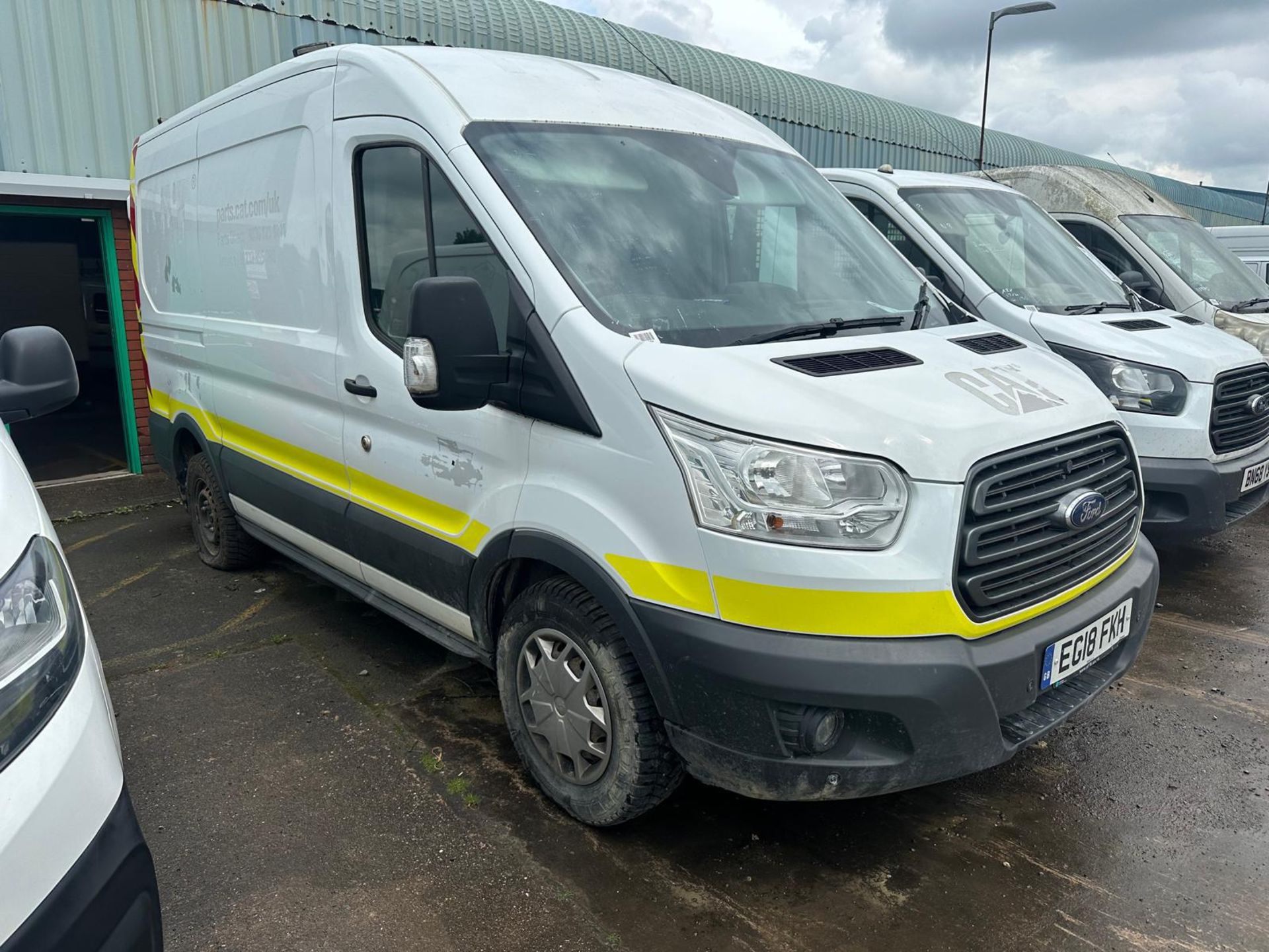 2018 18 FORD TRANSIT 350 L2 H2 TREND WORKSHOP VAN - 144K MILES - INTERNAL COMPRESSOR  