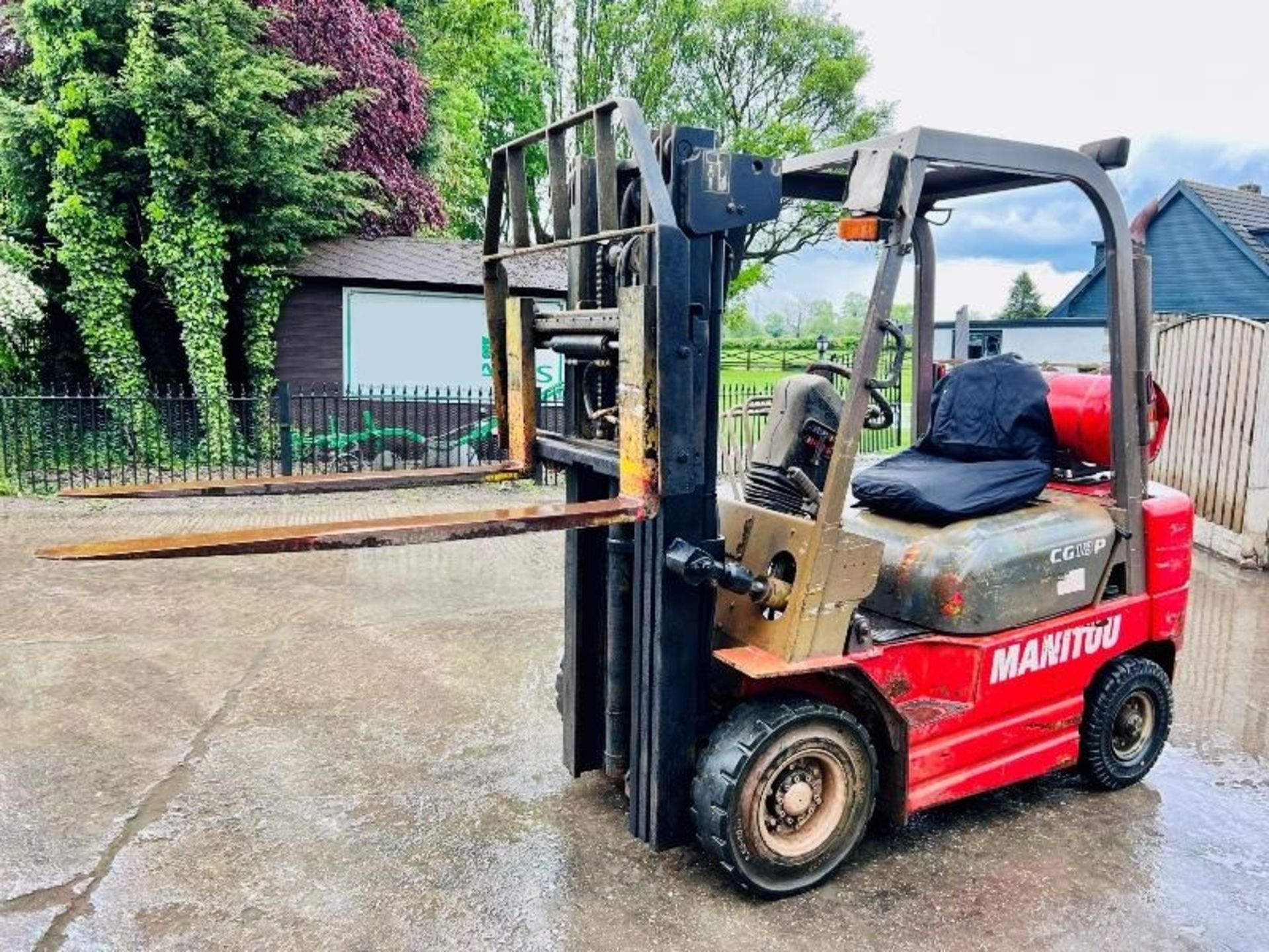 MANITOU CG18P DIESEL FORKLIFT *CONTAINER SPEC* C/W SIDE SHIFT