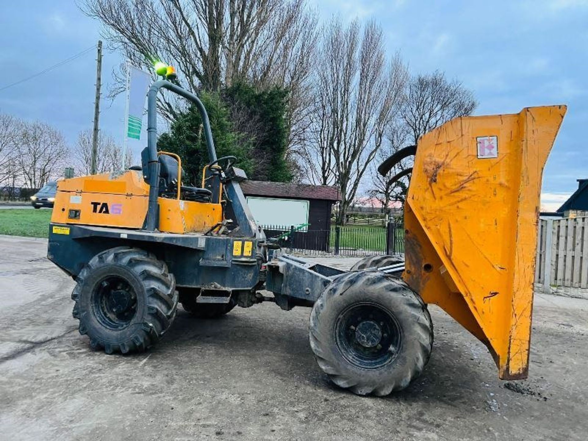 TEREX TA6 4WD DUMPER * YEAR 2015 * C/W ROLE BAR - Bild 3 aus 12