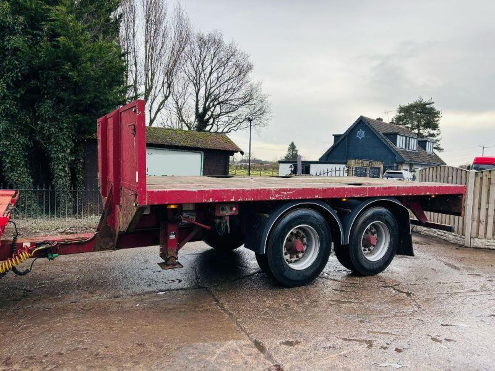 ABEL DEMOUNTABLE TWIN AXLE DRAG TRAILER ON AIR - Bild 13 aus 14