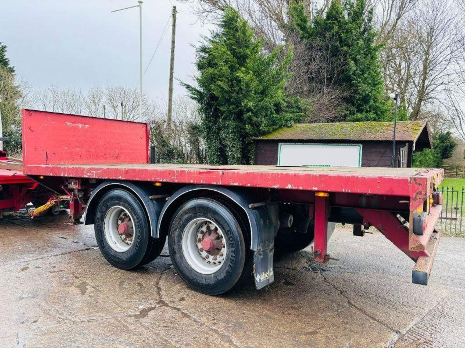 ABEL DEMOUNTABLE TWIN AXLE DRAG TRAILER ON AIR - Bild 2 aus 14