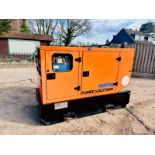 SDMO 40KVA GENERATOR C/W MITSUBISHI ENGINE 