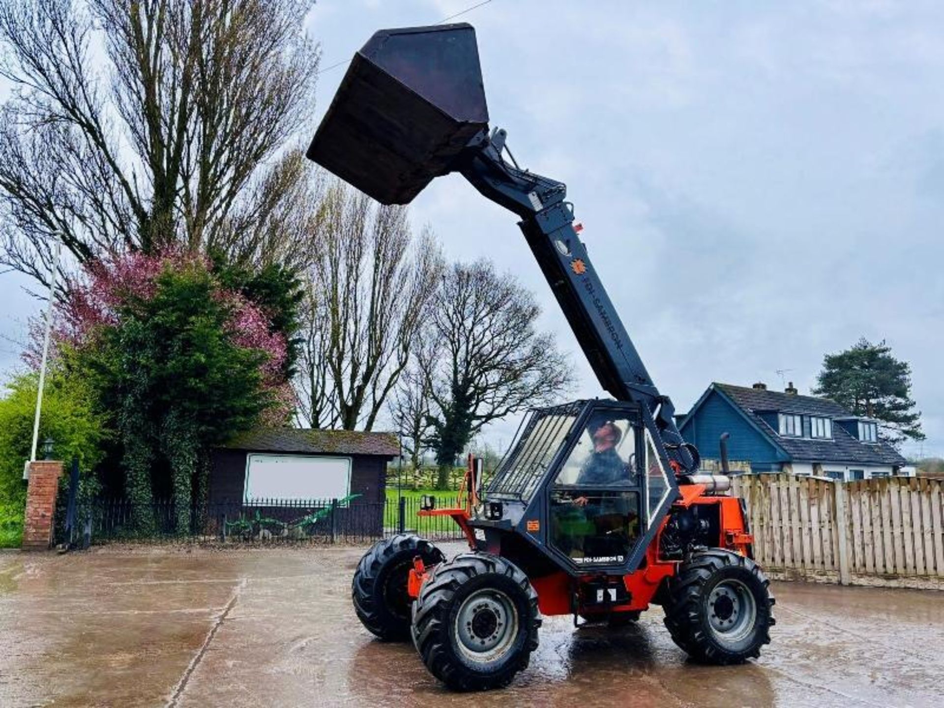 SAMBRON T3065 AGRISCOPIC 4WD TELEHANDLER C/W BUCKET - Image 15 of 15