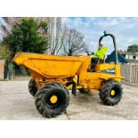 THWAITES 6 TON 4WD SWIVEL TIP DUMPER C/W PERKINS ENGINE