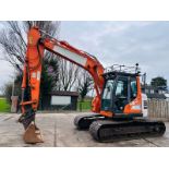 DOOSAN DX140LCR TRACKED EXCAVATOR *YEAR 2016* C/W QUICK HITCH & BUCKET