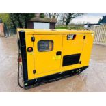 CATERPILLAR DE65E0 65KVA GENERATOR *YEAR 2015* C/W CAT ENGINE