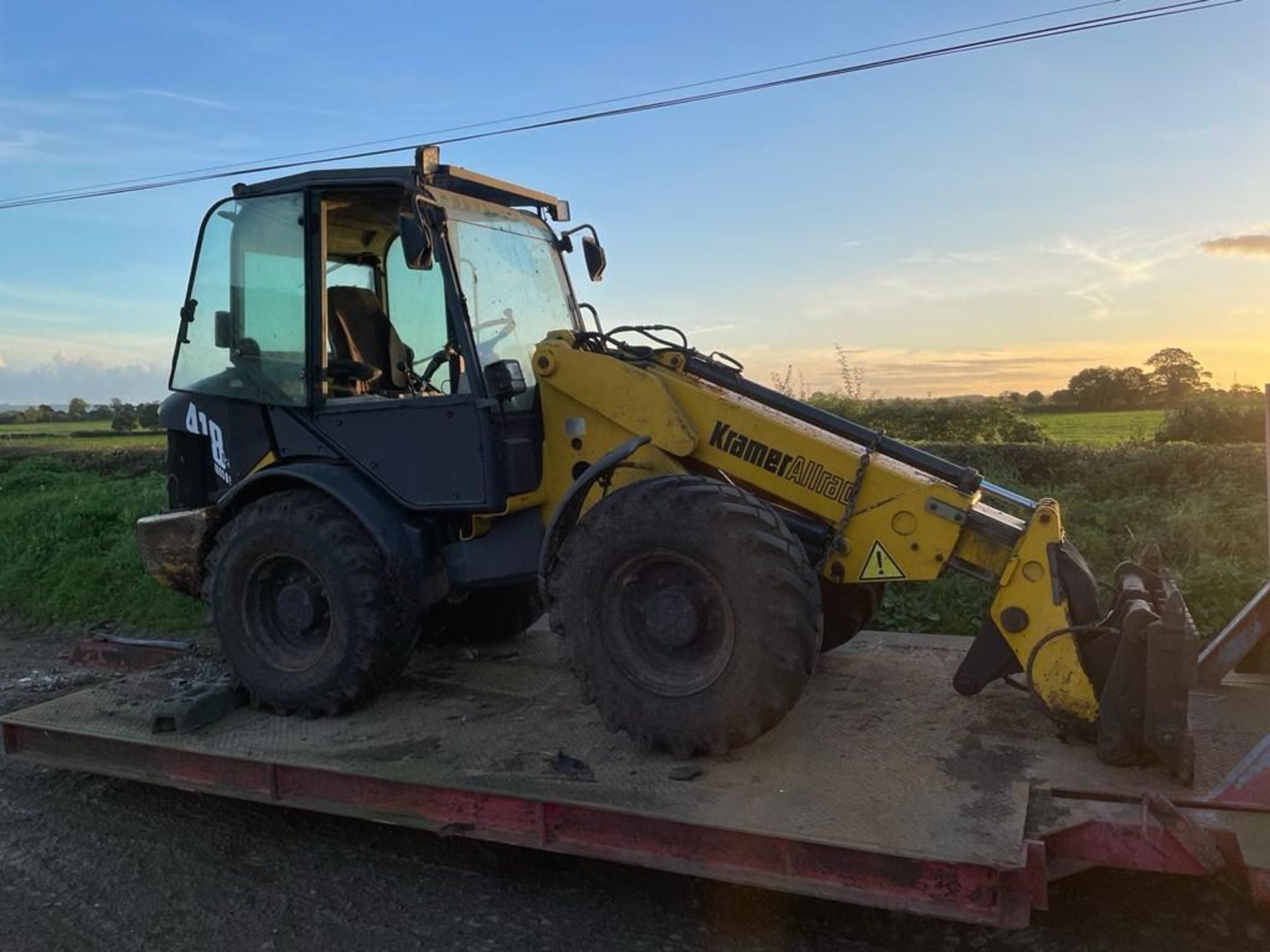 2003 KRAMER 418 LOADER - SOLD AS SEEN