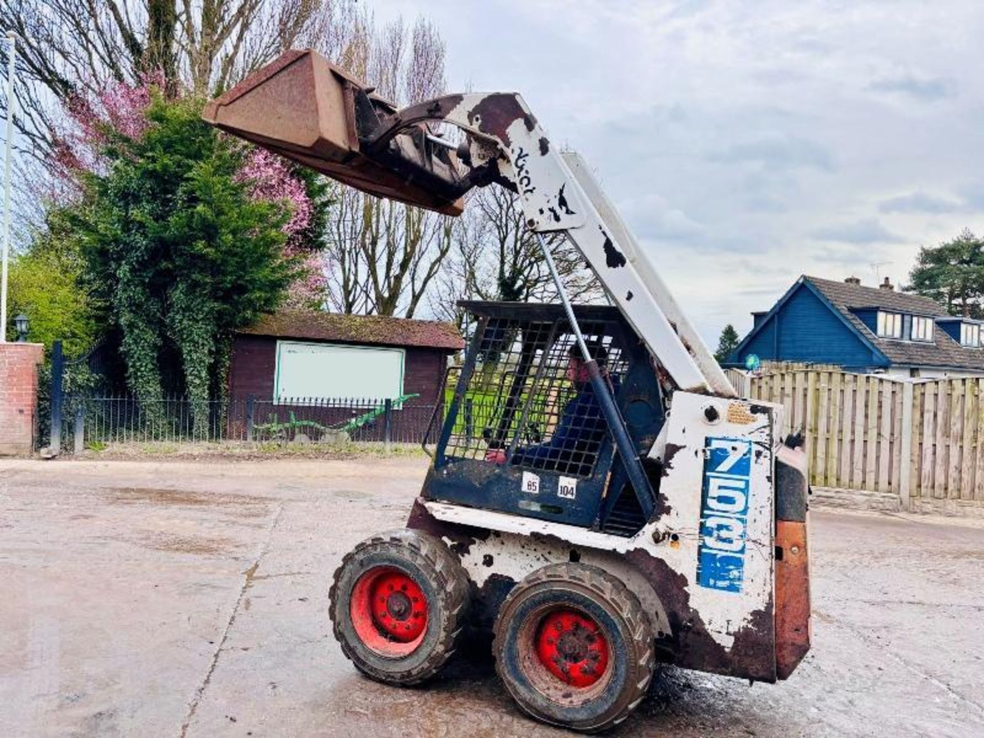 BOBCAT S753 4WD SKIDSTEER C/W BUCKET - Bild 10 aus 13