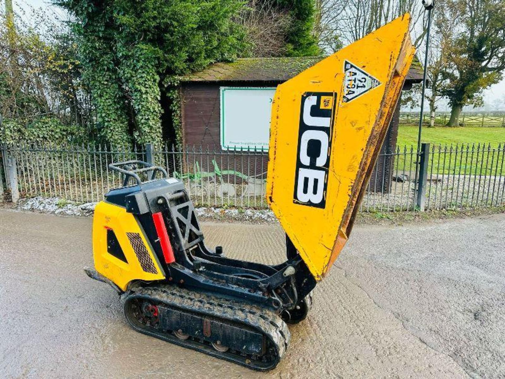 JCB HTD-5 TRACKED HIGH TIP PEDESTRIAN DUMPER *YEAR 2018* - Bild 16 aus 16