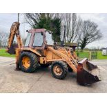 CASE 580G CONSTRUCTION KING 4WD BACKHOE DIGGER C/W EXTENDING DIG