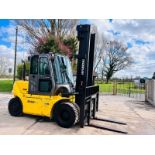 HYUNDAI 50D-9 DIESEL FORKLIFT *YEAR 2016, 5 TON LIFT* C/W SIDE SHIFT