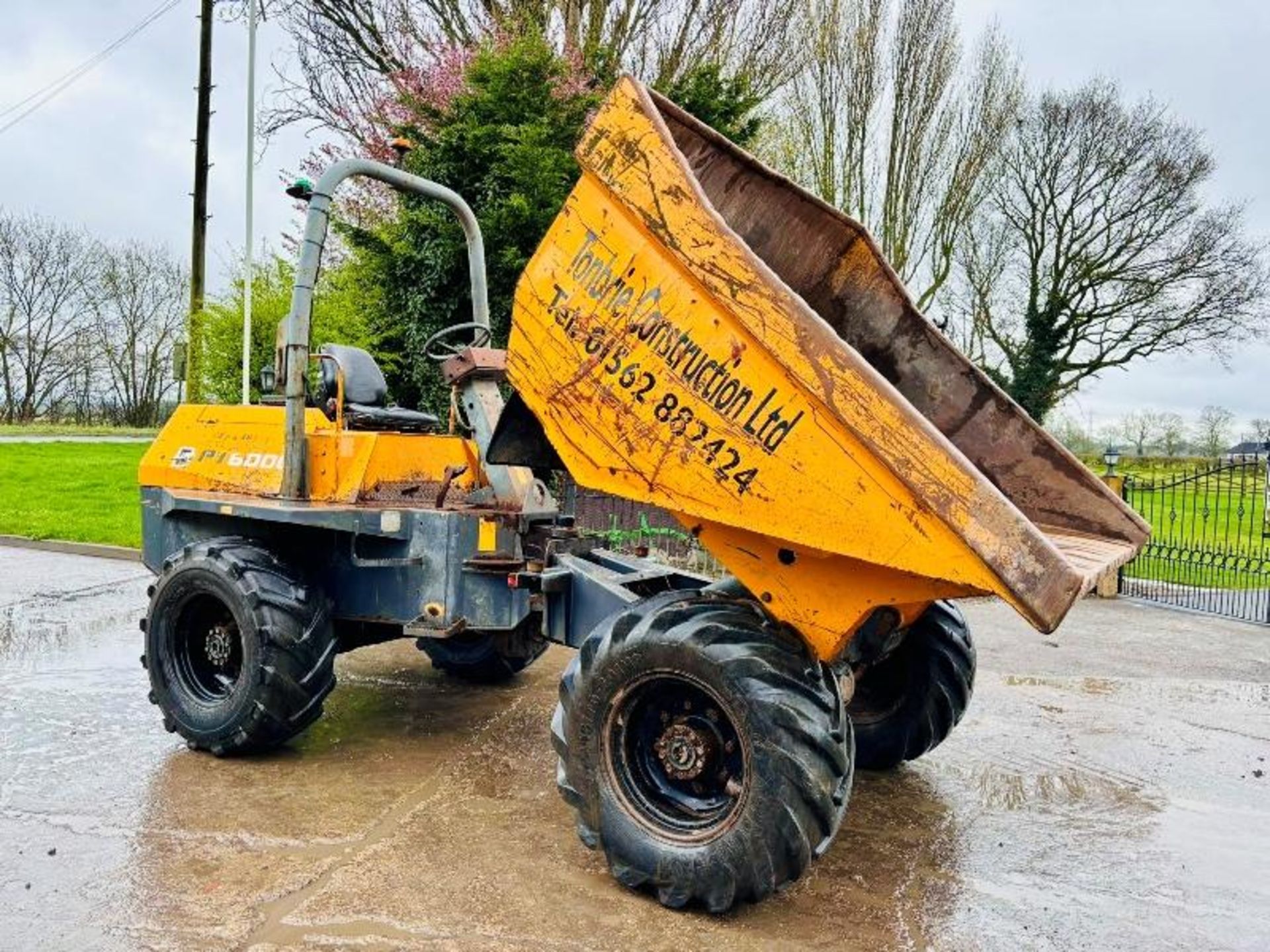 BENFORD 6000 4WD DUMPER *YEAR 2007* C/W ROLE BAR - Image 7 of 15