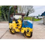 BOMAG BW80 DOUBLE DRUM ROLLER C/W KUBOTA ENGINE 