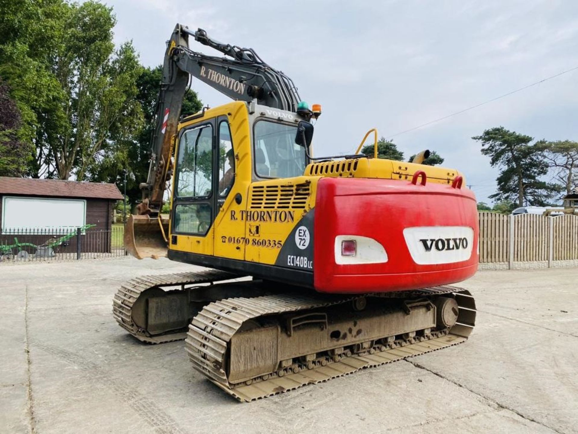 VOLVO EC140BLC TRACKED EXCAVATOR C/W QUICK HITCH - Image 10 of 17