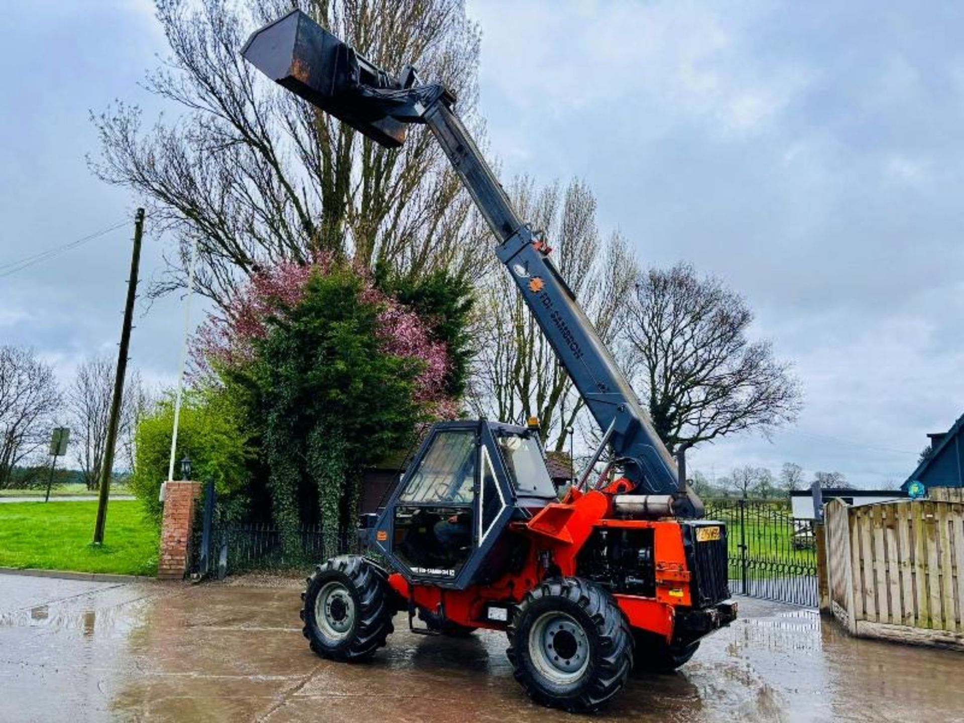 SAMBRON T3065 AGRISCOPIC 4WD TELEHANDLER C/W BUCKET - Bild 3 aus 15