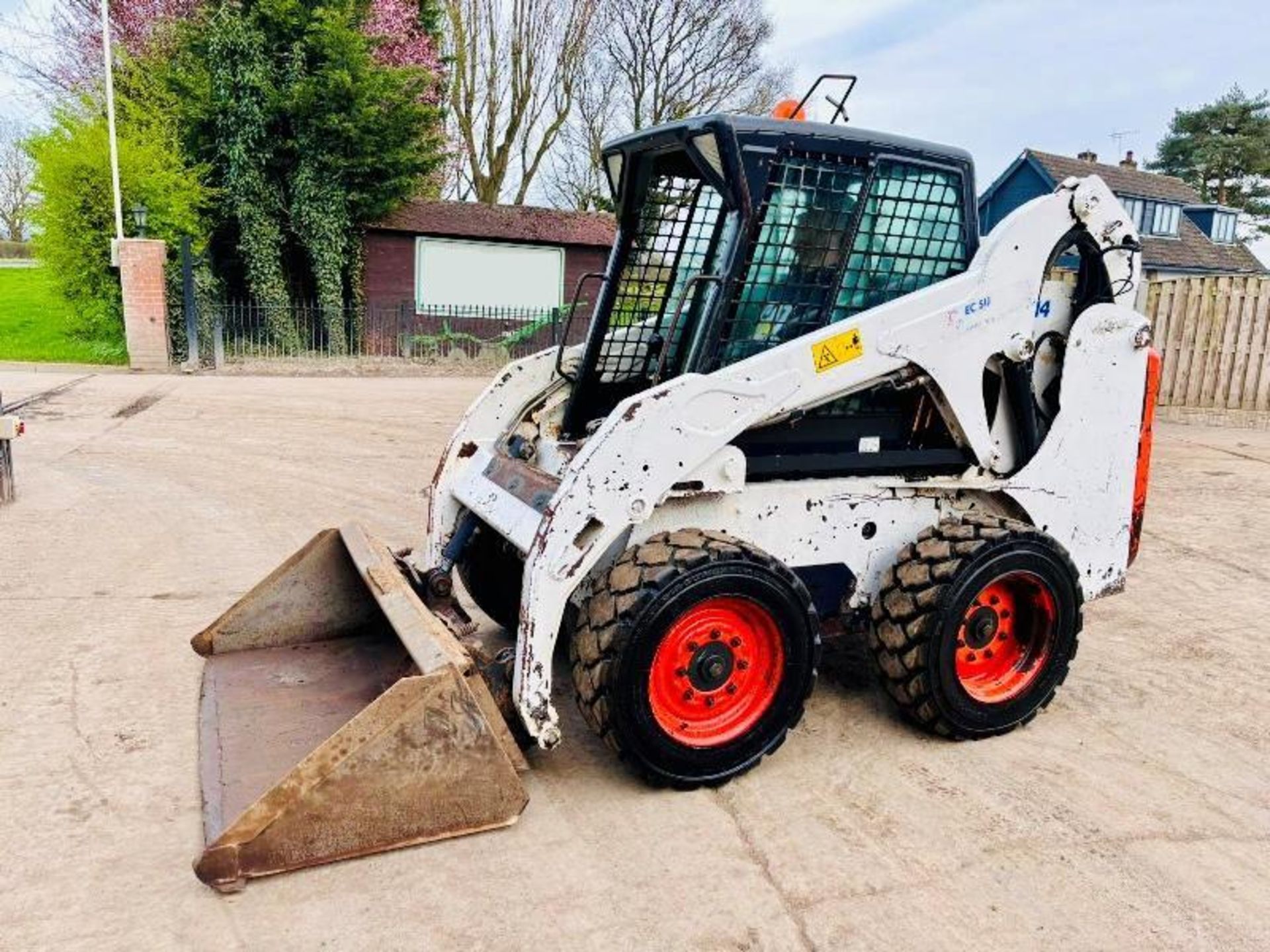 BOBCAT S185 4WD SKIDSTEER *YEAR 2011* C/W BUCKET - Image 14 of 17