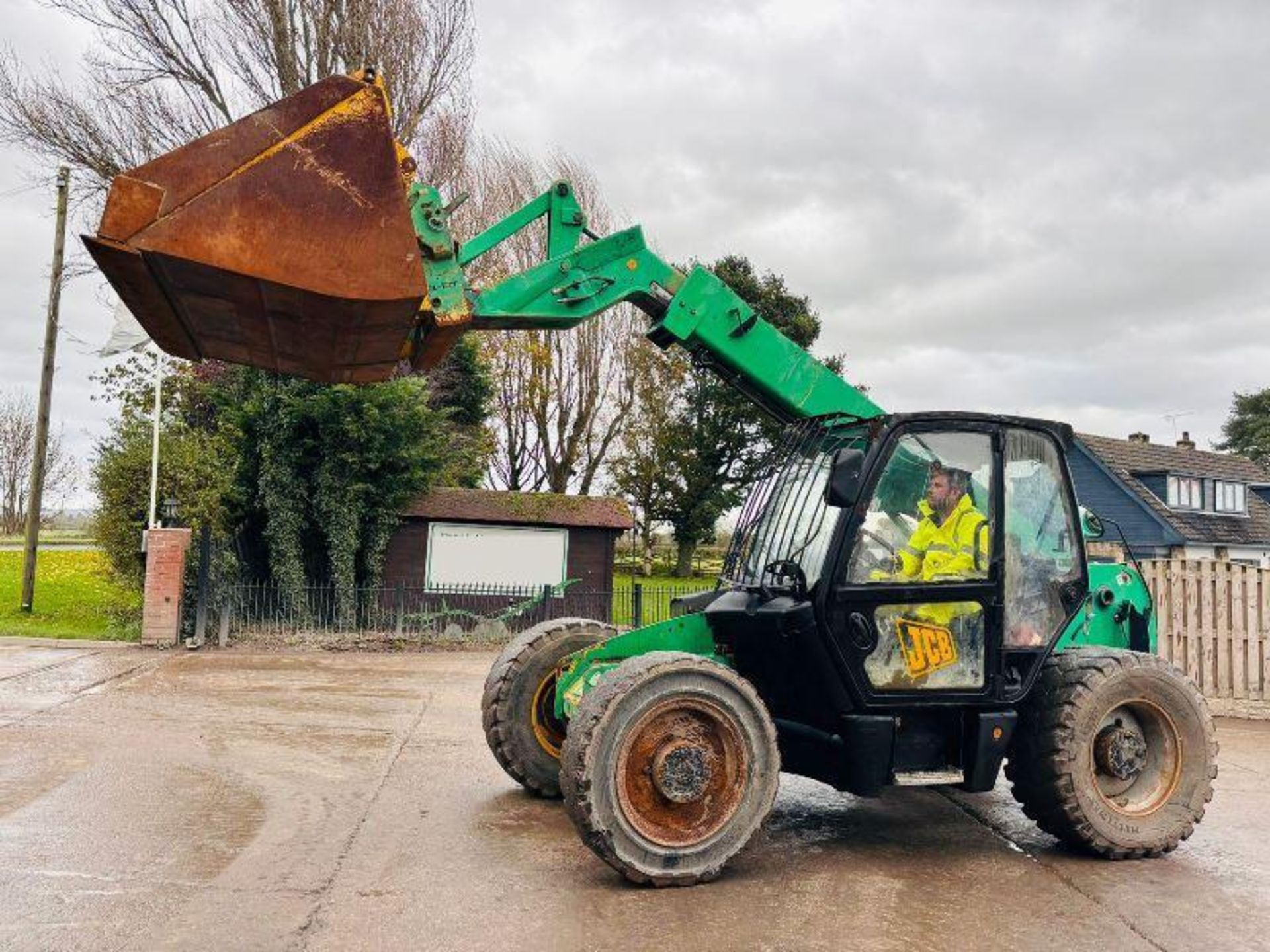 JCB 531-70 4WD TELEHANDLER C/W BUCKET. - Bild 17 aus 17