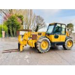 CATERPILLAR TH63 4WD TELEHANDLER C/W SWAY & PALLET TINES 