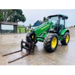 JOHN DEERE 3800 4WD TELEHANDLER C/W PIN & CONE HEAD STOCK