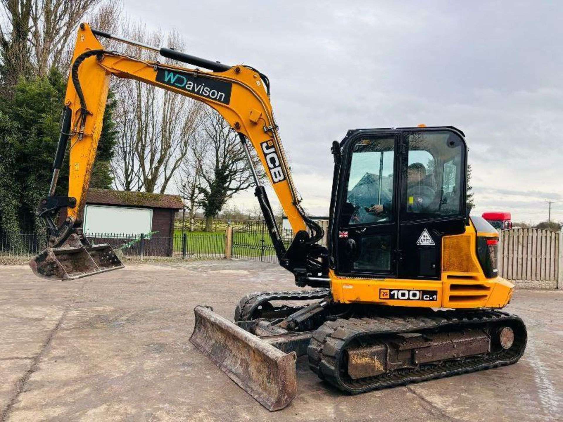 JCB 100C-1 TRACKED EXCAVATOR *YEAR 2017* C/W QUICK HITCH & BUCKET - Bild 17 aus 17