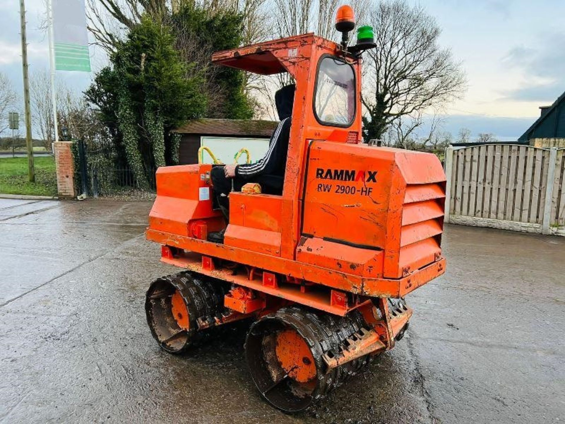 RAMMAX RW2900-HF PADFOOT ROLLER * YEAR 2008 * C/W KUBOTA ENGINE - Image 2 of 11