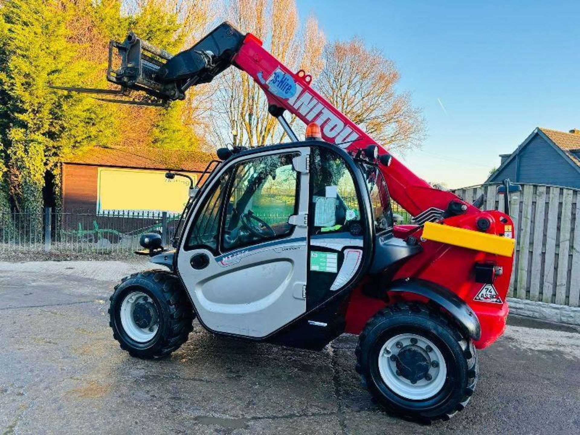 MANITOU MT625 COMFORT TURBO 4WD TELEHANDLER *YEAR 2018* C/W PALLET TINES - Bild 2 aus 18