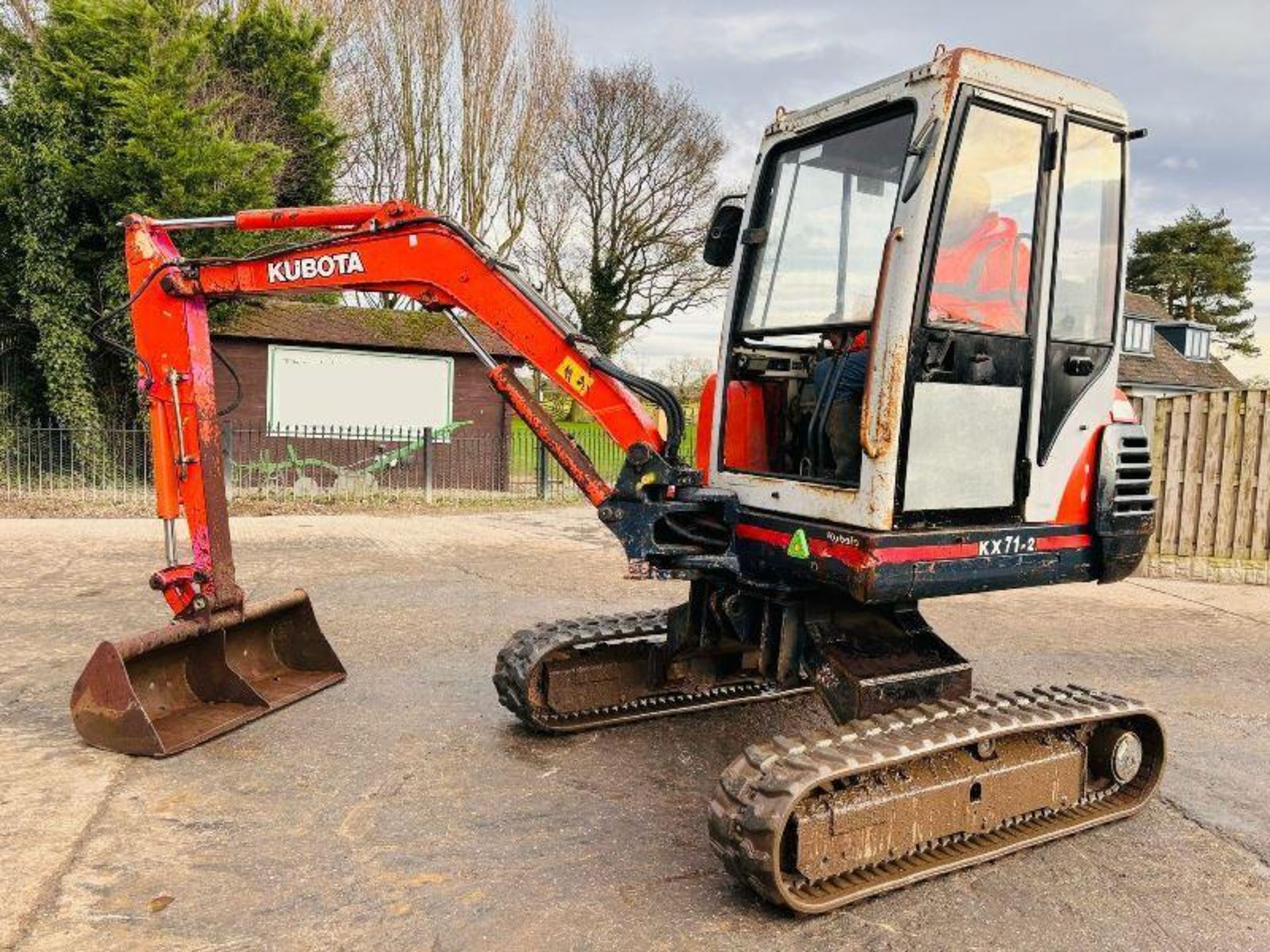 KUBOTA KX71-2 TRACKED EXCAVATOR C/W HIGH CLEARENCE