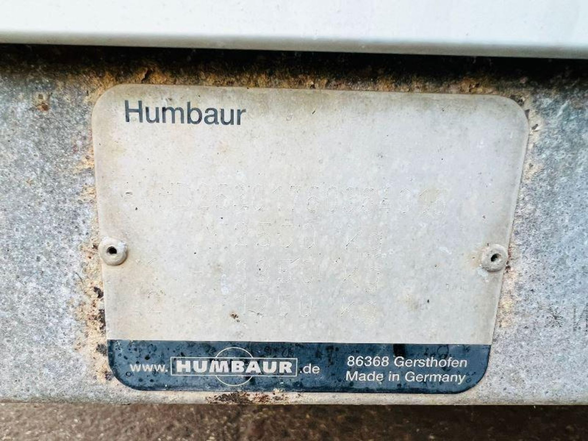 HUMBAUR TOWABLE TWIN AXLE REFRIGERATION UNIT C/W 4 X SUPPORT LEGS - Bild 12 aus 19