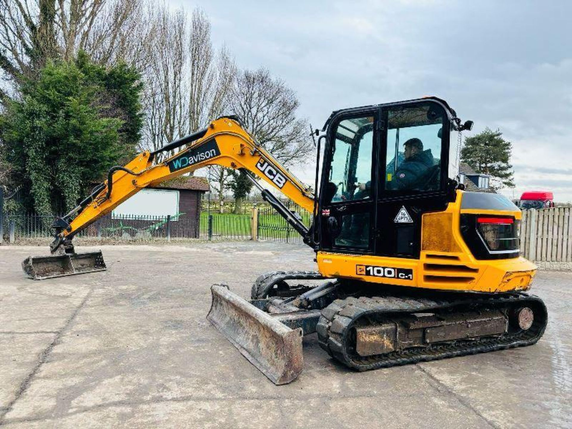 JCB 100C-1 TRACKED EXCAVATOR *YEAR 2017* C/W QUICK HITCH & BUCKET - Bild 16 aus 17