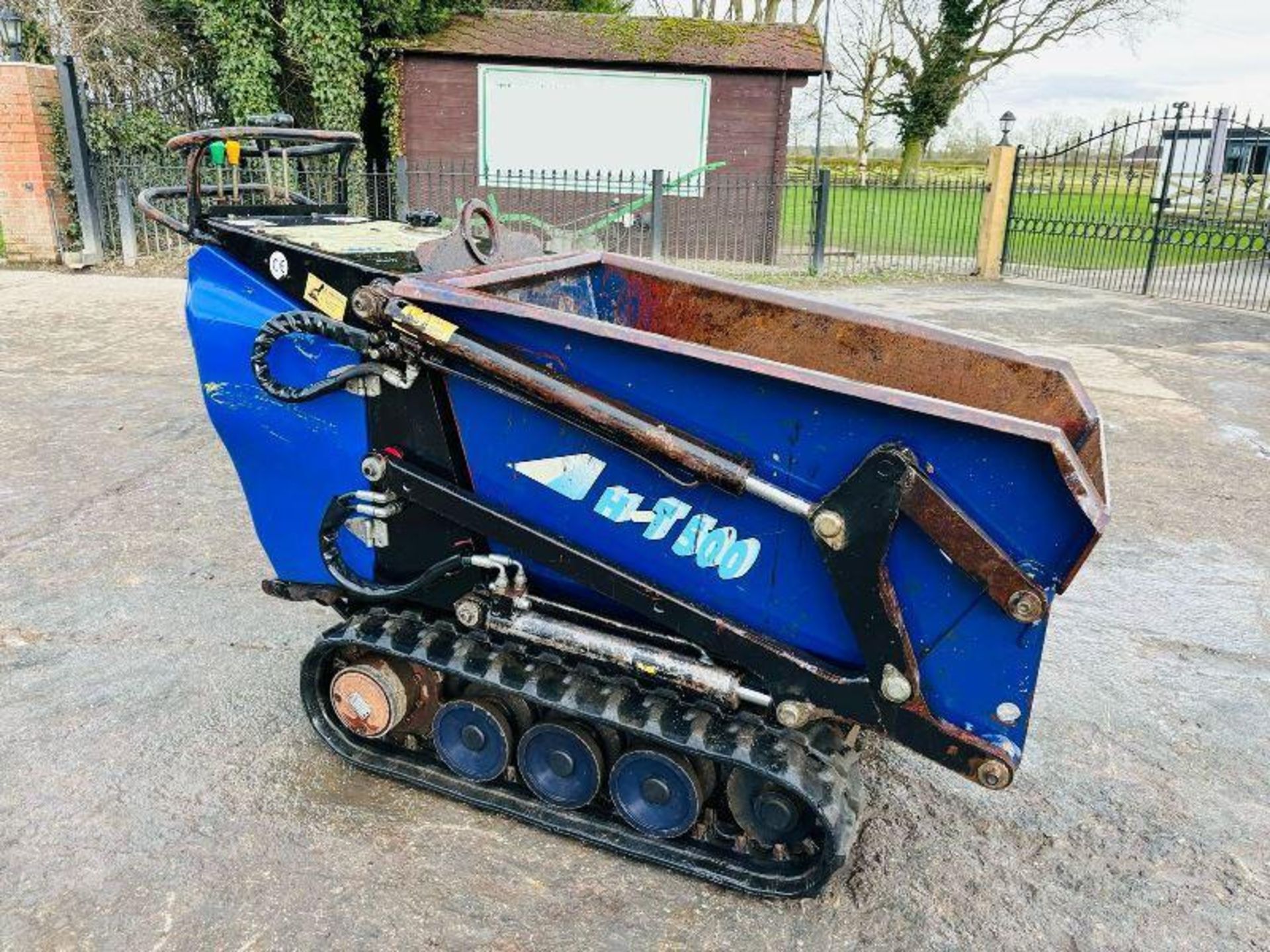 T.C.P HT500 HIGH TIP PEDESTRIAN TRACKED DIESEL DUMPER - Bild 4 aus 14