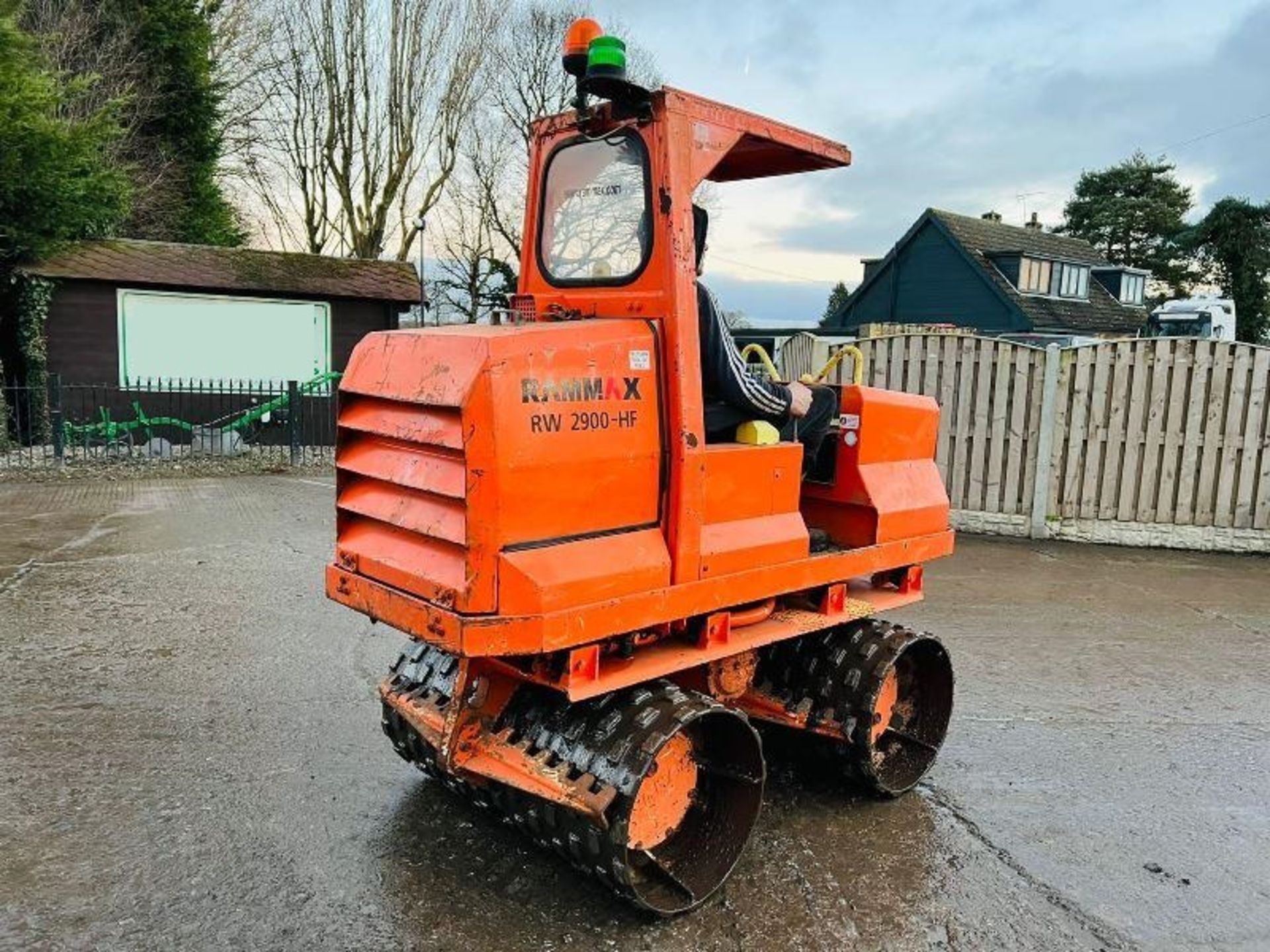 RAMMAX RW2900-HF PADFOOT ROLLER * YEAR 2008 * C/W KUBOTA ENGINE - Image 4 of 11