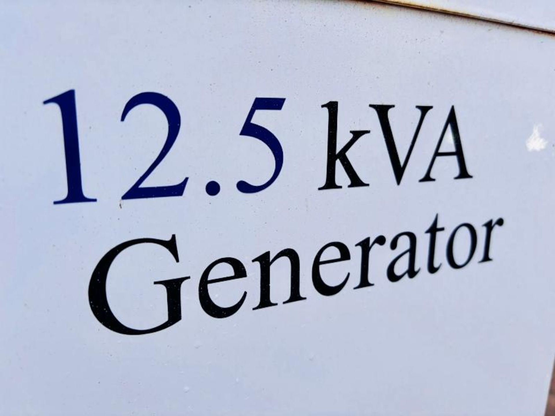 GENERATING SET 12.5KVA GENERATOR *YEAR 2016* - Bild 8 aus 12