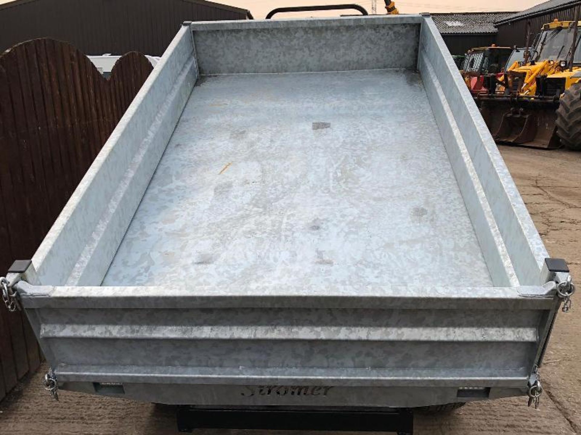 ** BRAND NEW SIROMER GALVANISED TIPPING TRAILER ** - Bild 6 aus 8