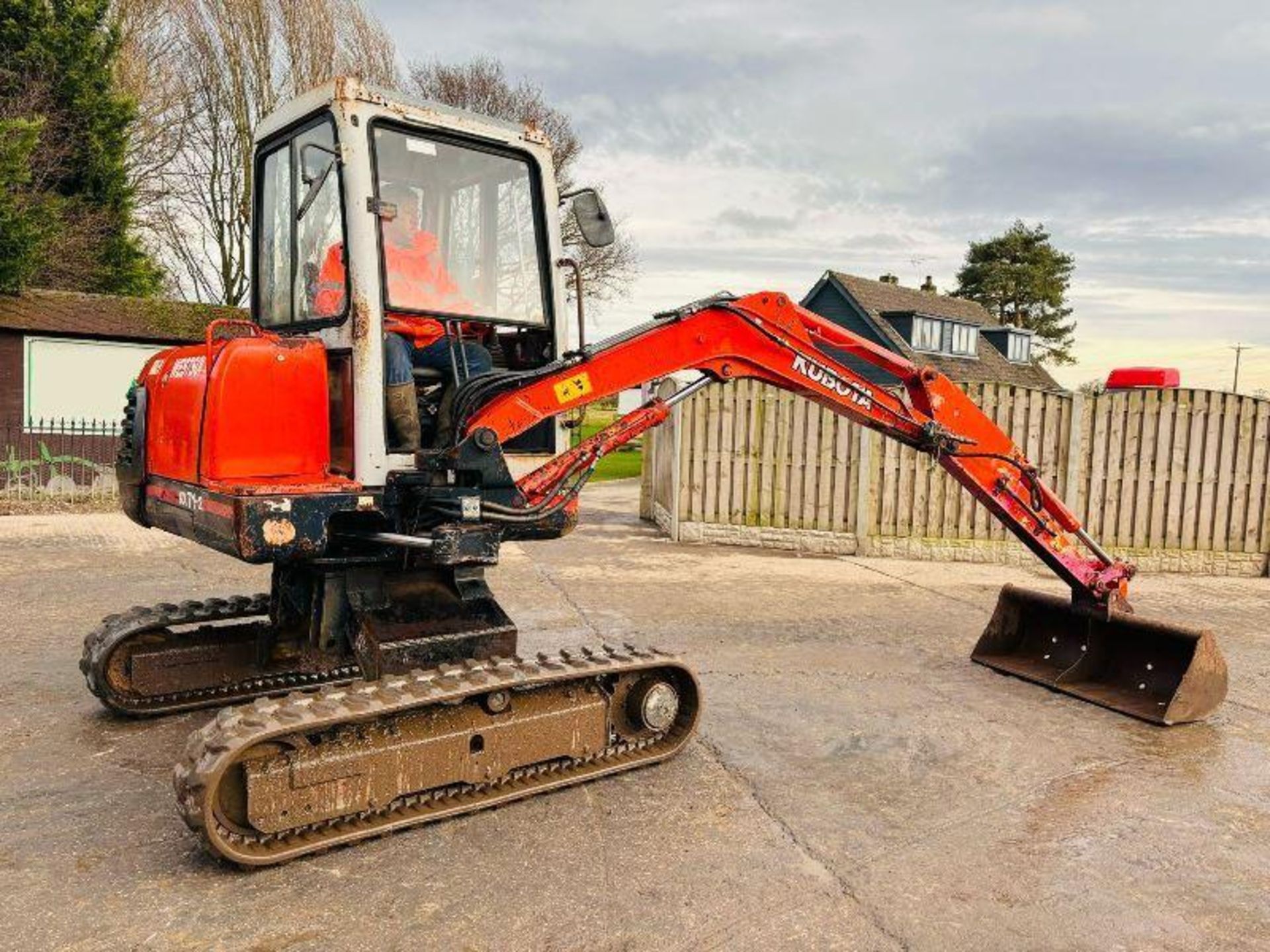 KUBOTA KX71-2 TRACKED EXCAVATOR C/W HIGH CLEARENCE - Bild 4 aus 13