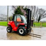 MANITOU M26-4 ROUGH TERRIAN 4WD FORKLIFT *YEAR 2017* C/W PALLET TINES