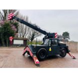 GROVES IND36 MOBILE CRANE C/W DOUBLE PUSH OUT BOOM