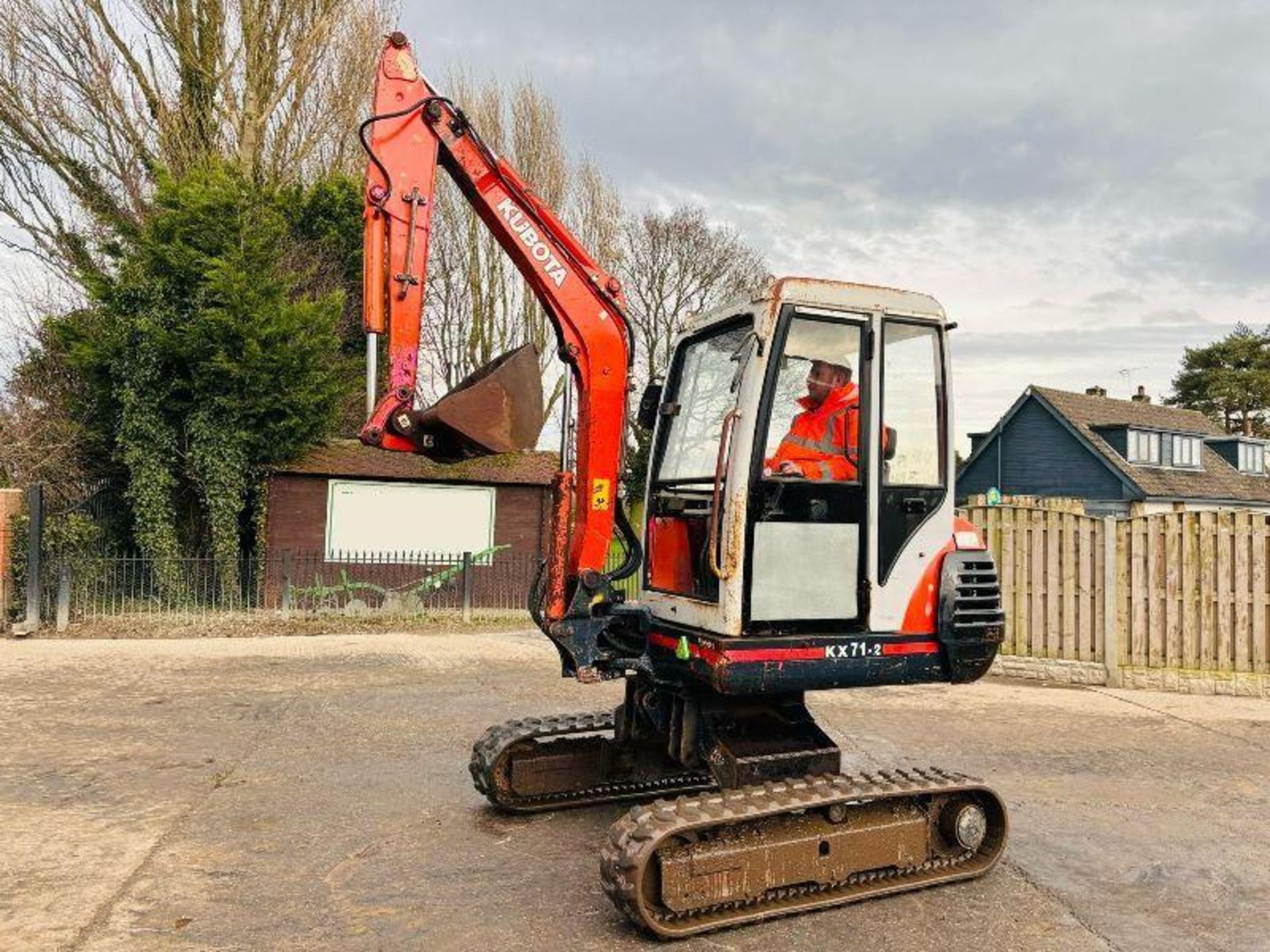 KUBOTA KX71-2 TRACKED EXCAVATOR C/W HIGH CLEARENCE - Image 12 of 13