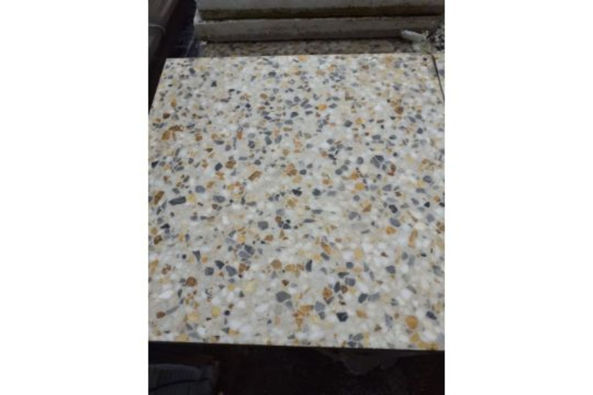 1 PALLET OF TERRAZZO FLOOR TILES - 24 SQ YRDS PER PALLET - RRP £1000 PER PALLET