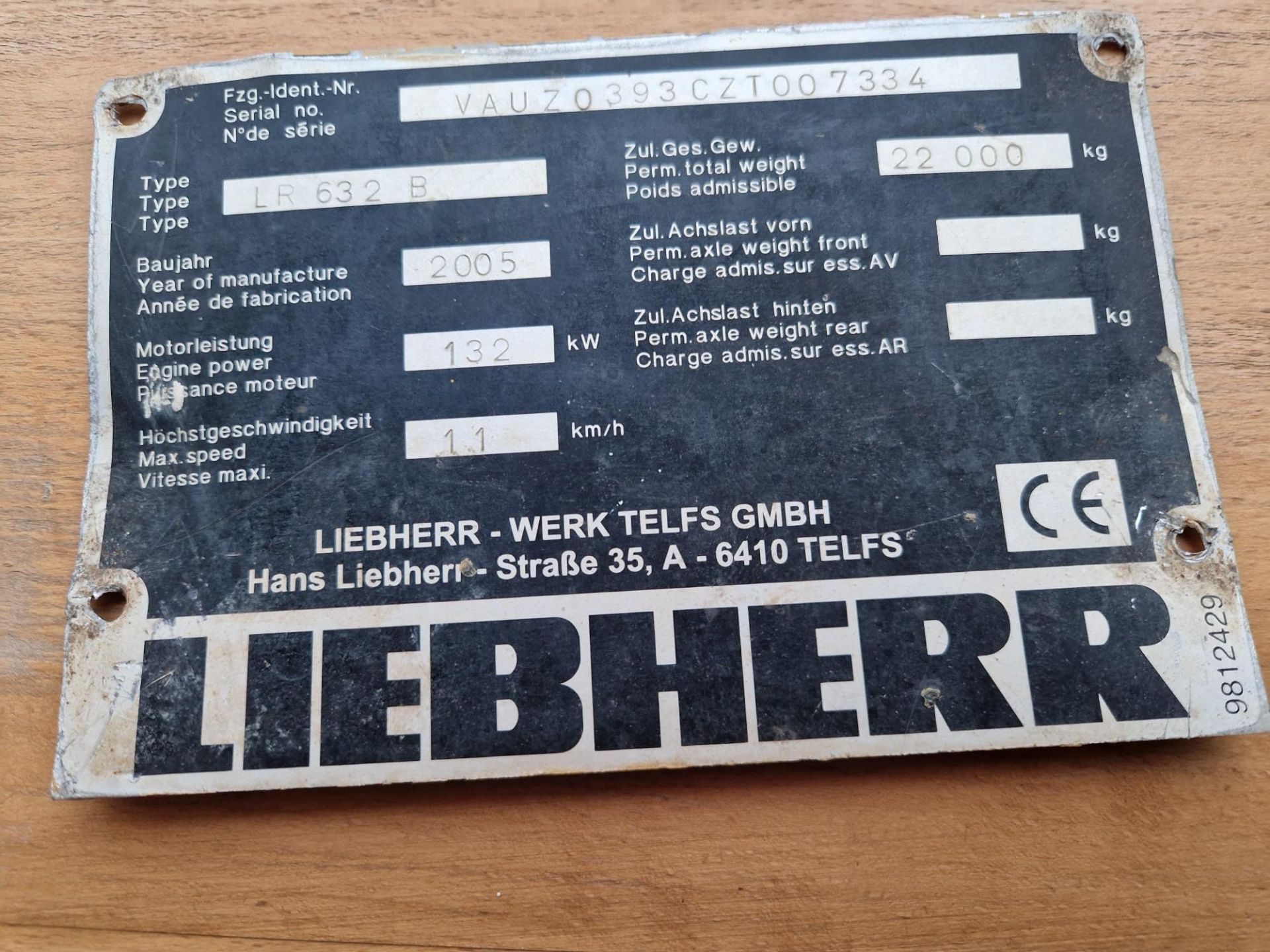 LIEBERMAN 632 LOADING SHOVEL - *SPARES OR REPAIR* - Bild 2 aus 7