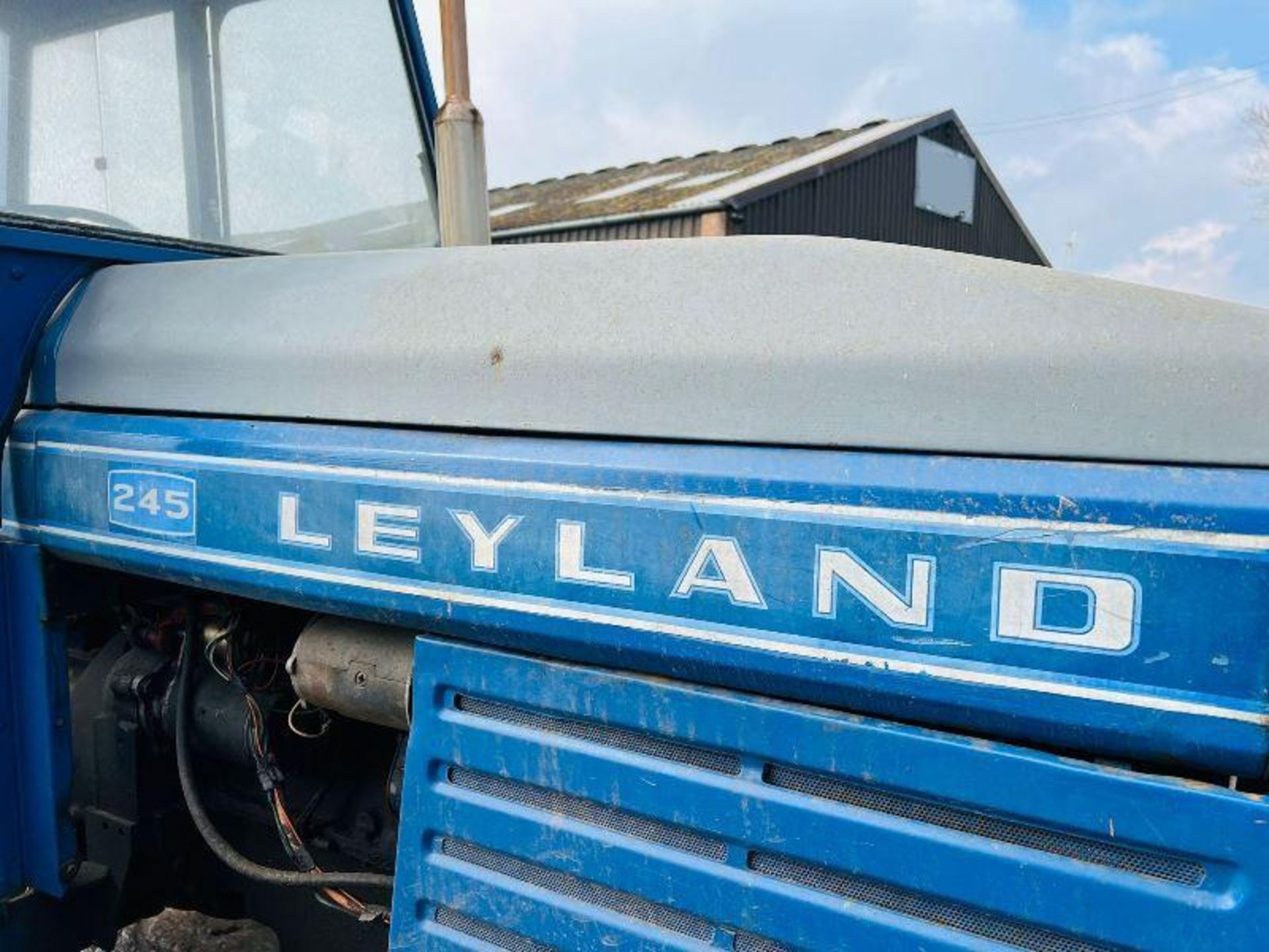 LEYLAND 245 TRACTOR C/W WESSEX FLAIL MOWER *YEAR 2022* - Image 3 of 20