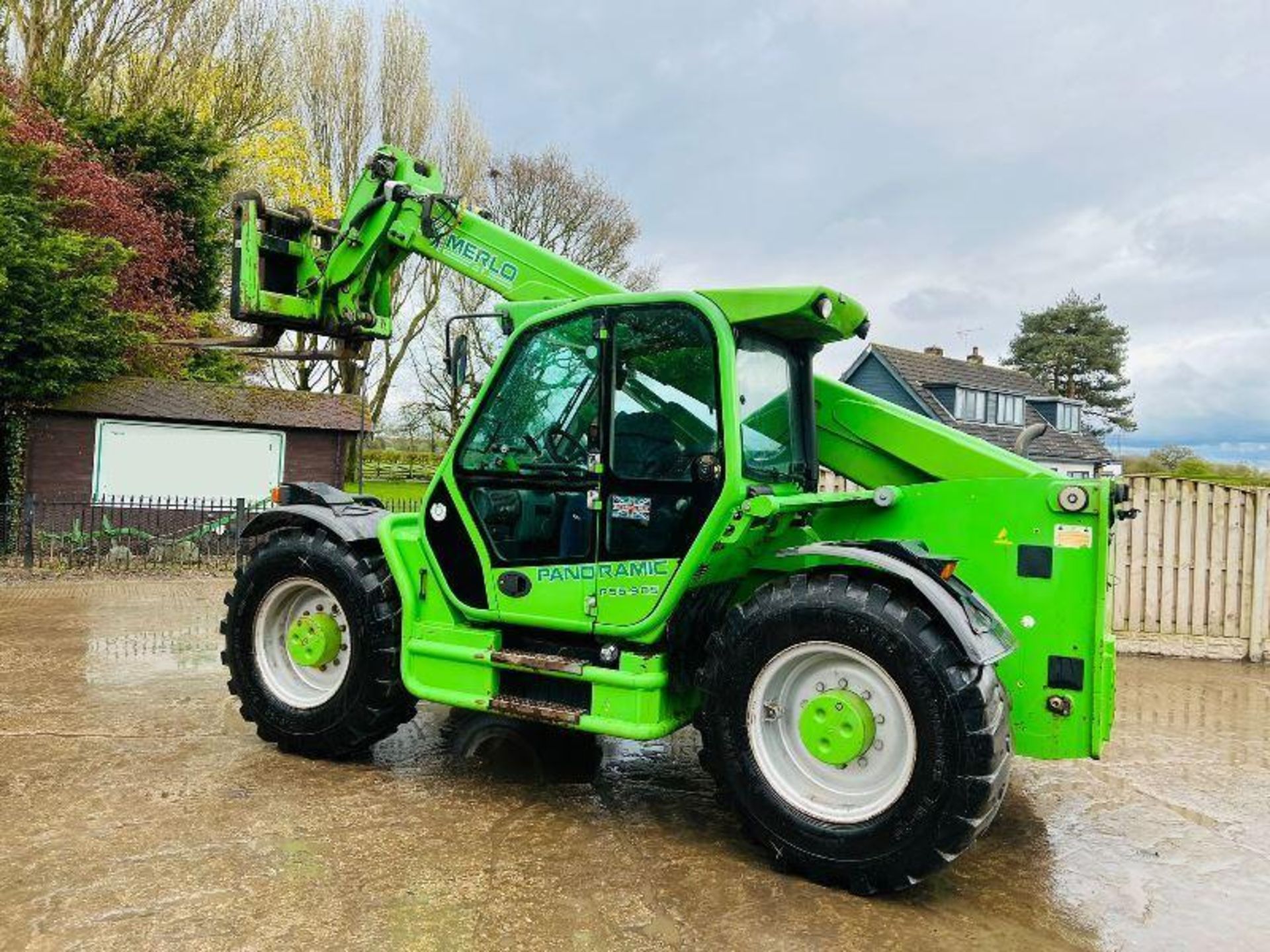 MERLO P55.9 4WD TELEHANDLER *YEAR 2013, 9 METER, 5.5 TON LIFT* C/W PALLET TINES - Image 6 of 20