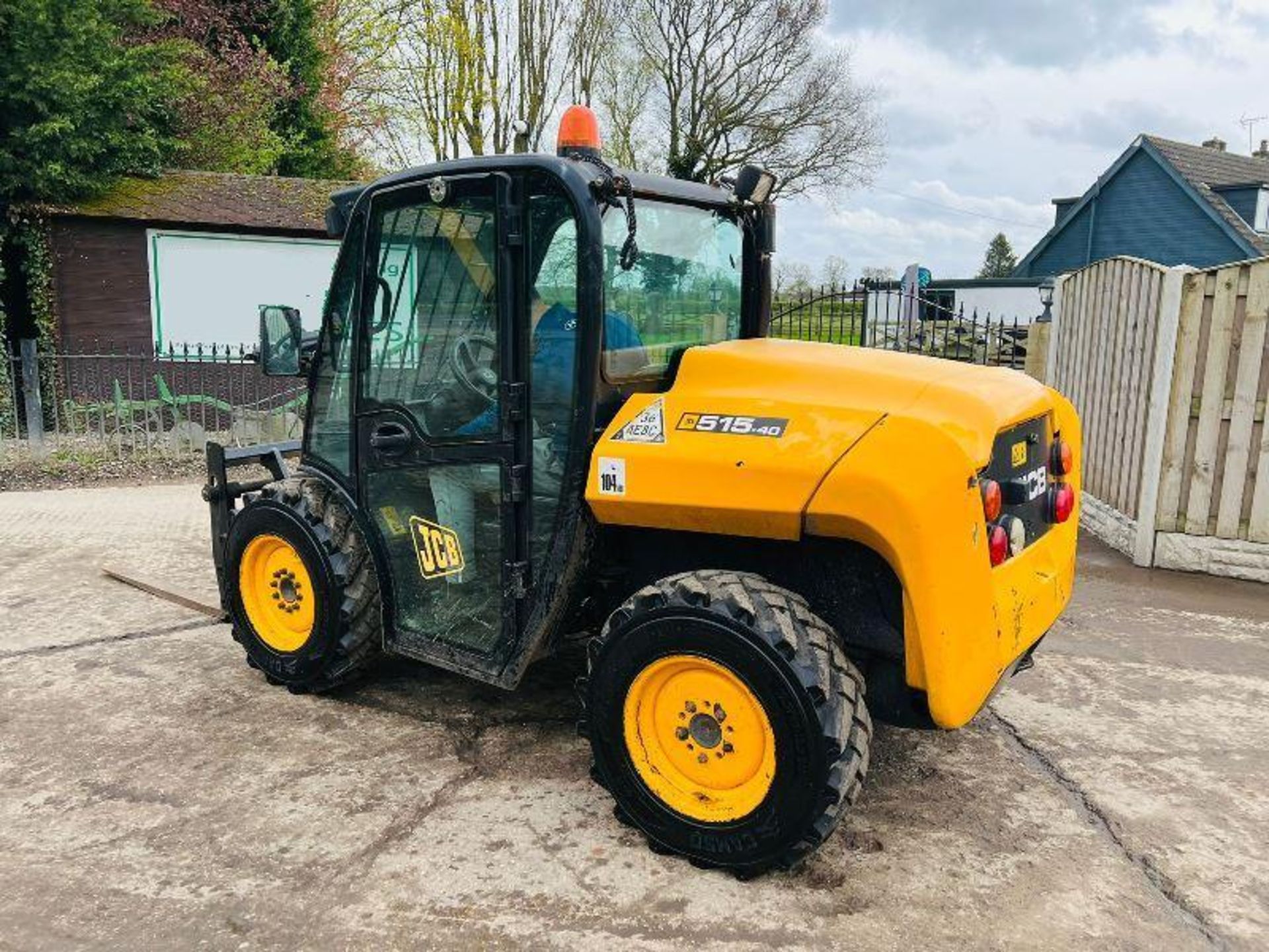 JCB 515-40 4WD TELEHANDLER C/W PALLET TINES - Image 18 of 20