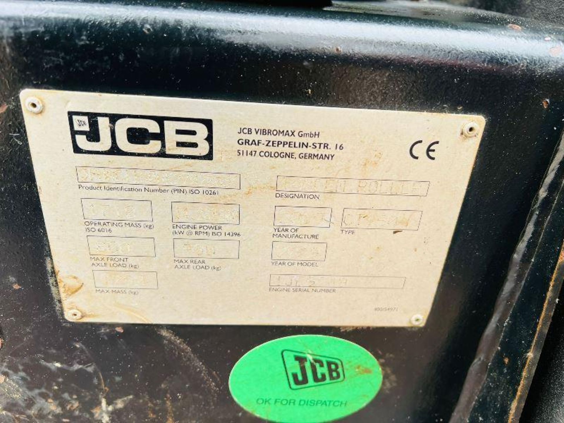 JCB CT160 DOUBLE DRUM ROLLER *YEAR 2019 - Image 7 of 20