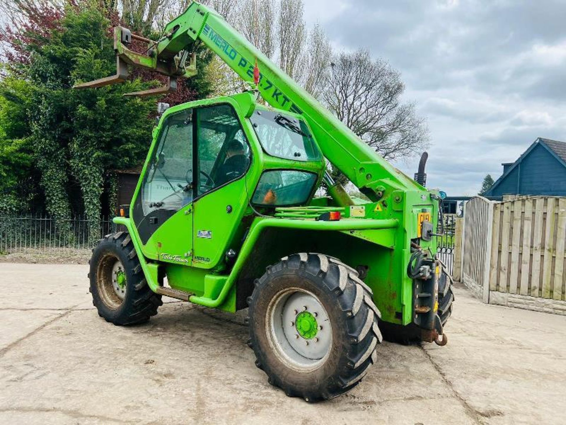 MERLO P28.7 4WD TELEHANDLER*AG SPEC* C/W PICK UP HITCH   - Bild 7 aus 14