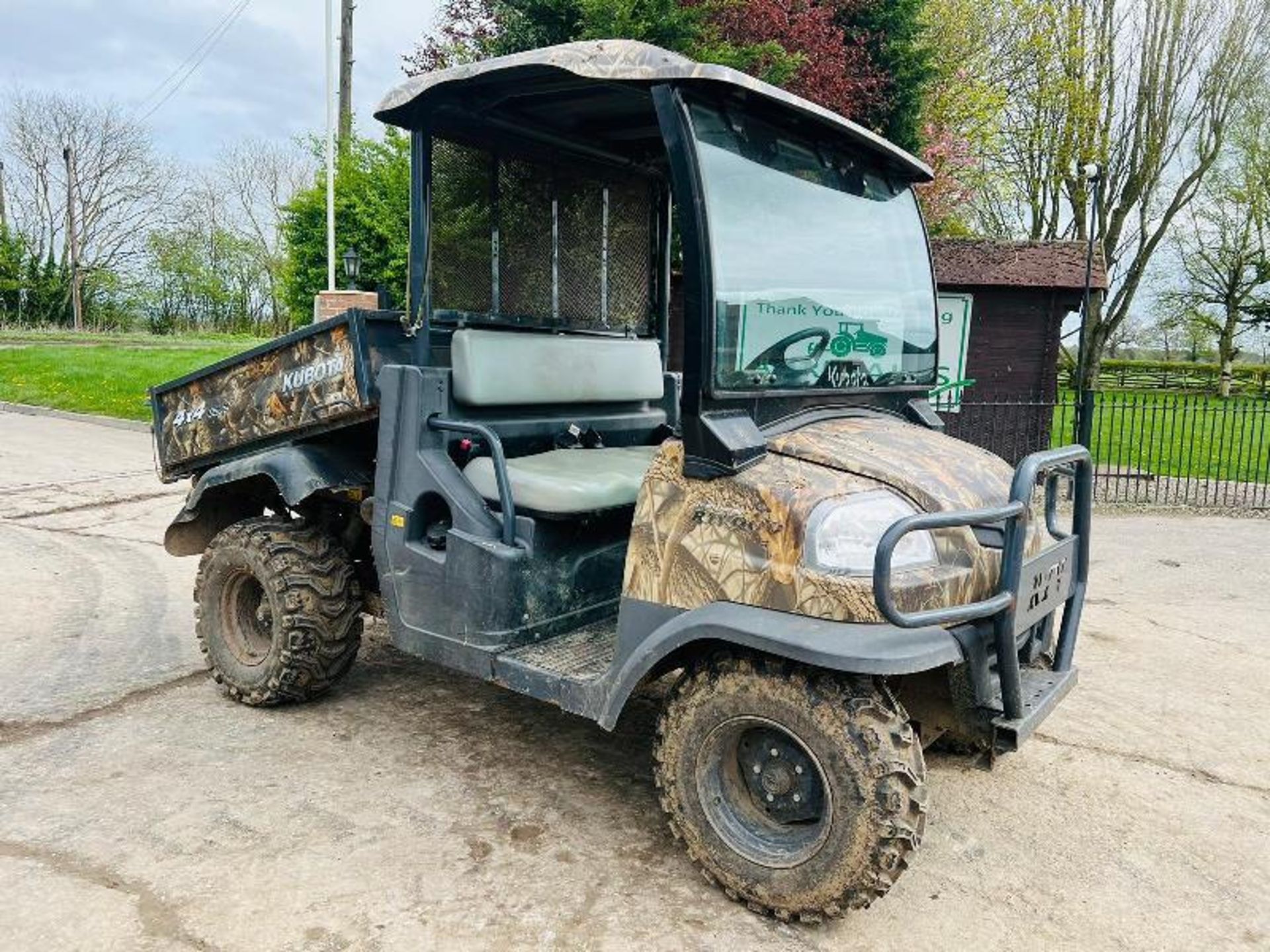 KUBOTA RTV900-EU 4WD DIESEL UTV *YEAR 2014 * C/W POWER STEERING - Image 4 of 13