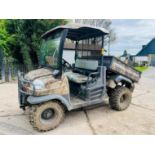 KUBOTA RTV900-EU 4WD DIESEL UTV *YEAR 2014 * C/W POWER STEERING