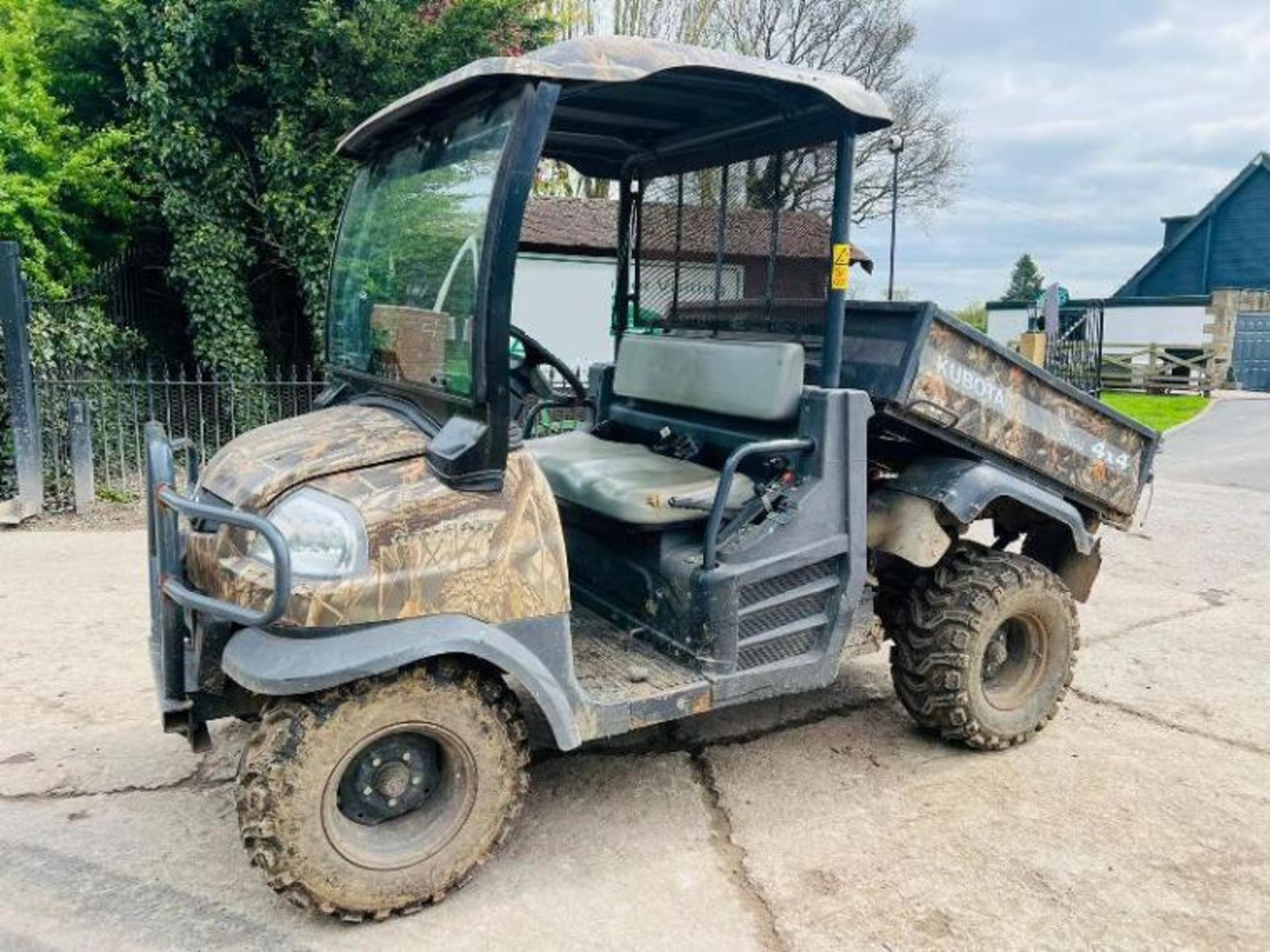 KUBOTA RTV900-EU 4WD DIESEL UTV *YEAR 2014 * C/W POWER STEERING