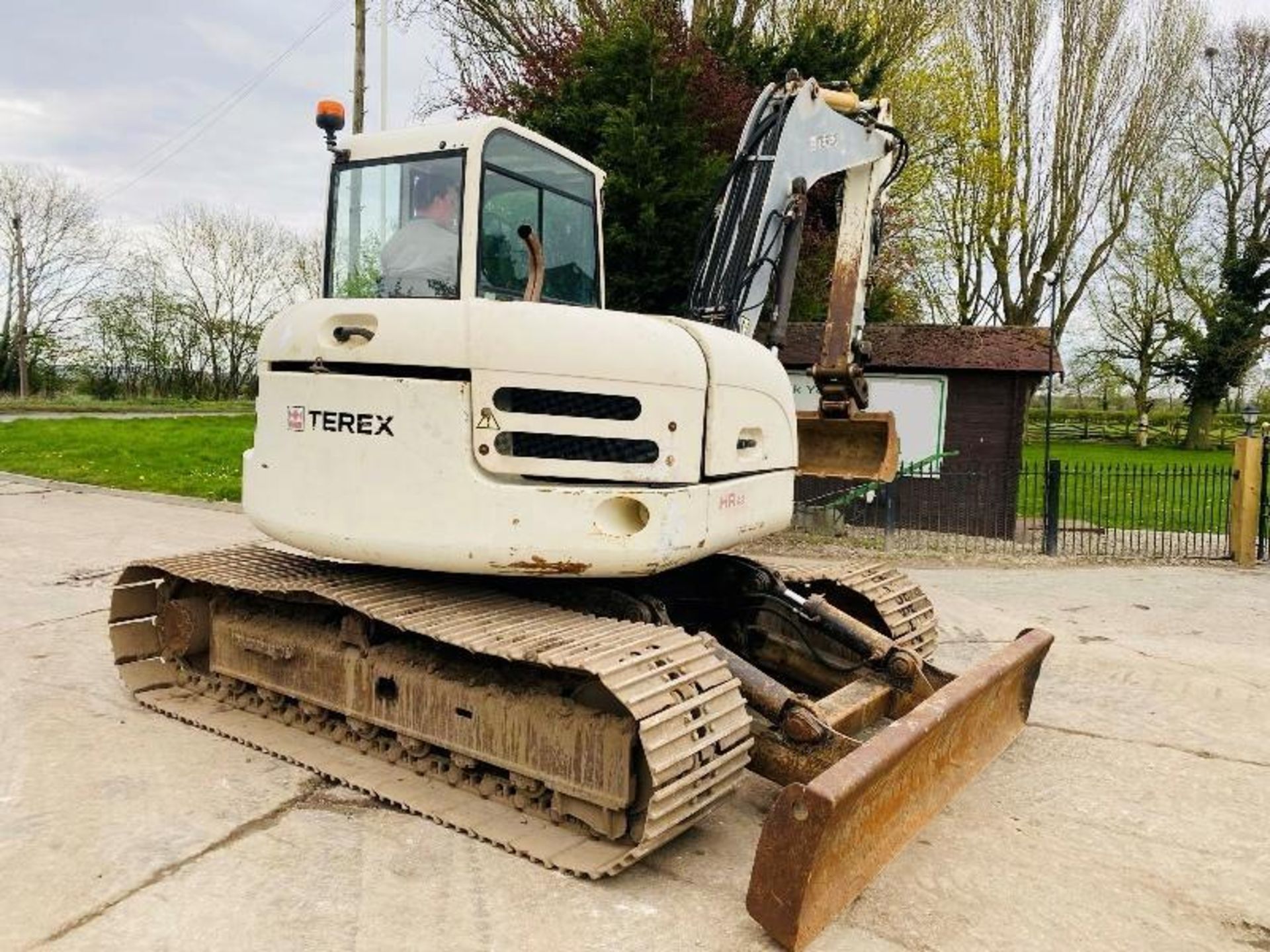 TEREX HR42 EXCAVATOR *ZERO SWING* C/W QUICK HITCH & BUCKET - Bild 3 aus 17