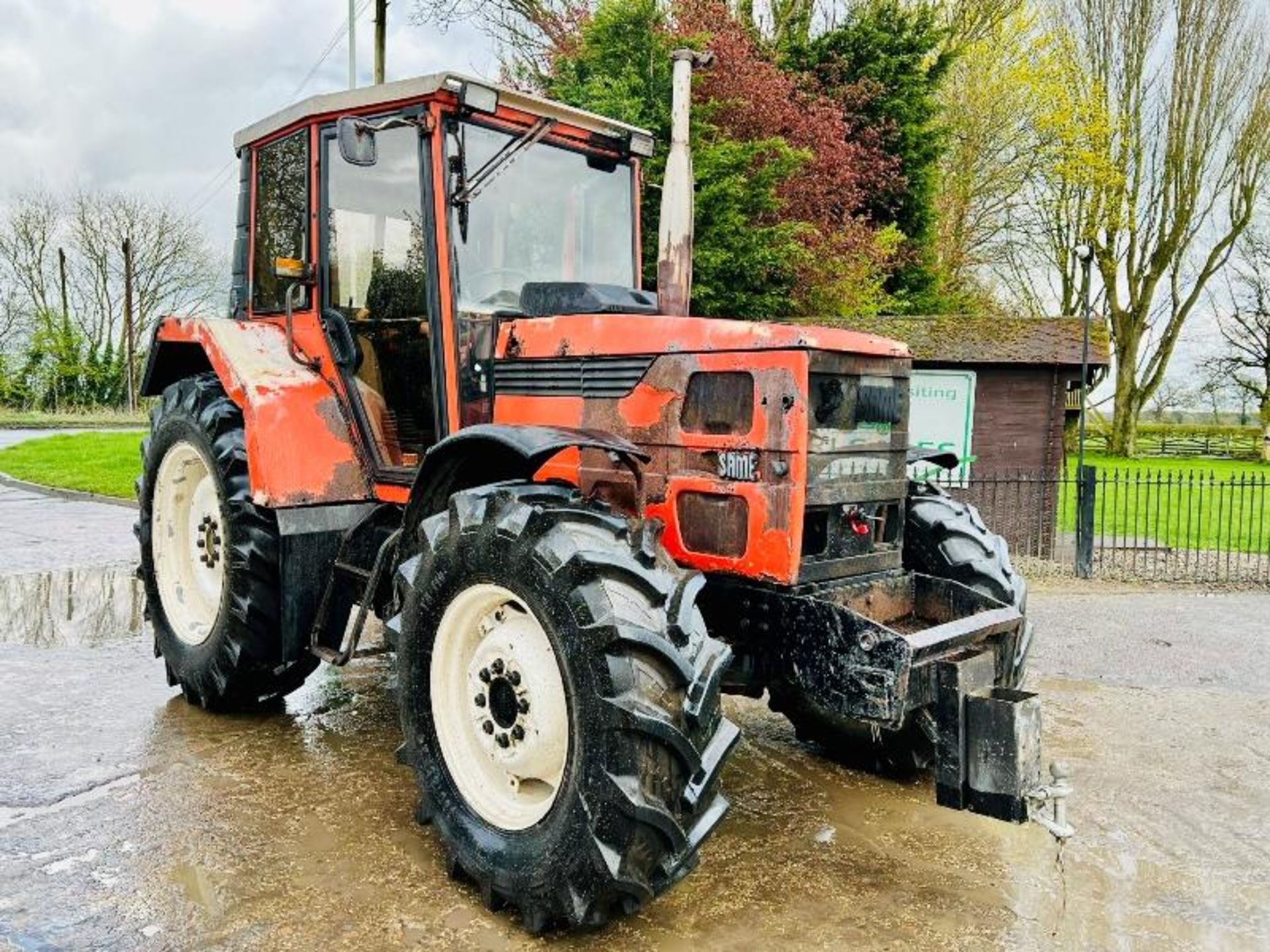 SAME 90V 4WD TRACTOR C/W REAR LINKAGE - Image 7 of 17